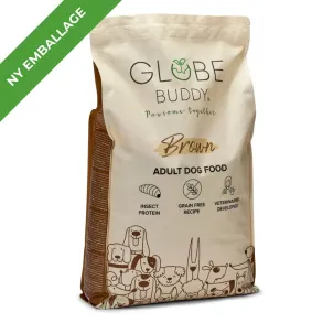 Globe Buddy Brown, fuldfoder med insektprotein